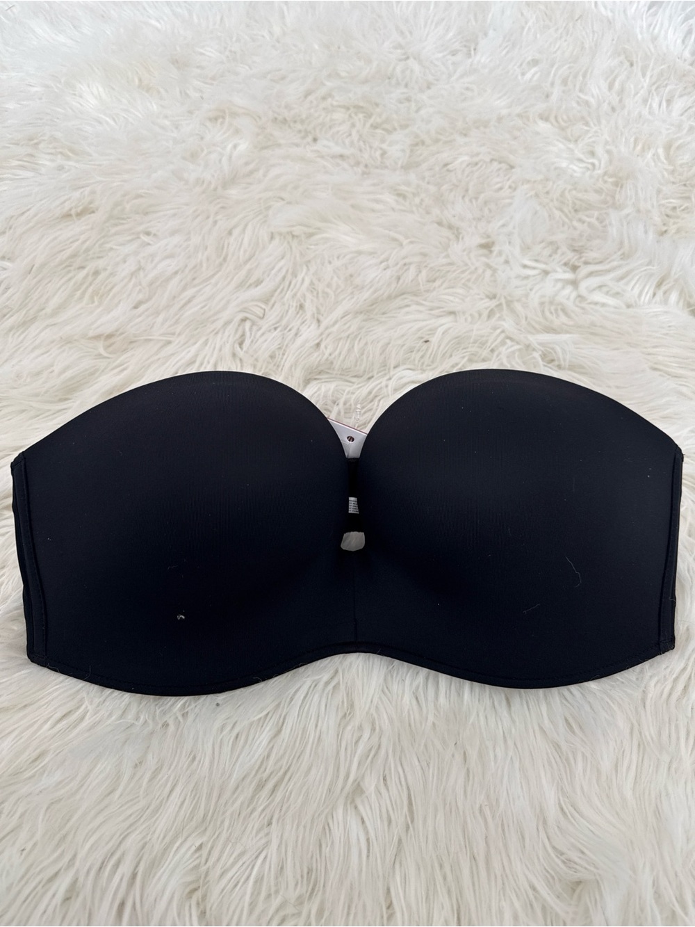 Strapless Black Smooth T-Shirt Bra - Seamless Support